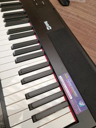 Piano Digital RockJam 88 Teclas Semi pesadas