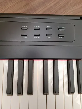 Piano Digital RockJam 88 Teclas Semi pesadas