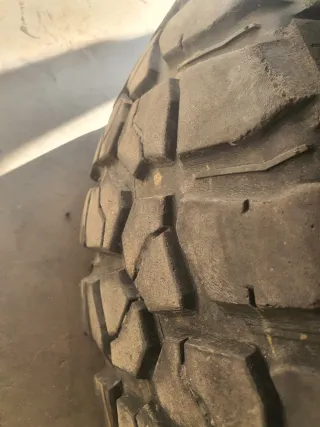 2 ruedas BFGoodrich Mud Terrain 31x10.5 R15
