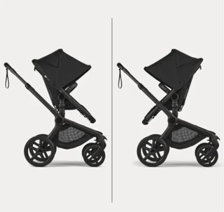 Carrito Bugaboo Fox 5 Negro valorado en 2000€.