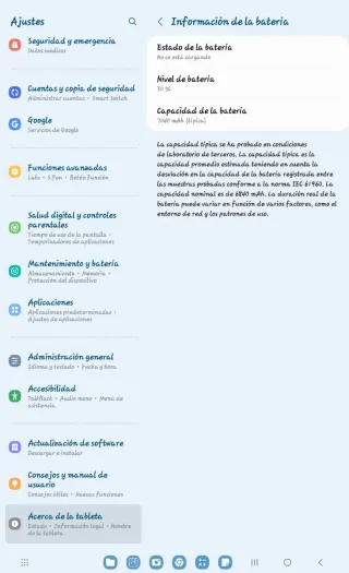 Tablet Samsung en Excelente Estado.