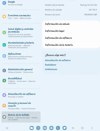 Tablet Samsung en Excelente Estado.