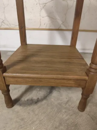 Mueble Auxiliar Baño Antiguo Madera