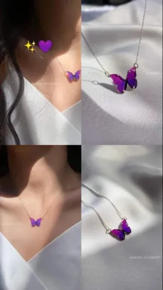 Collares de mariposa personalizables