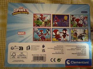 Puzzles Cubos Peppa Pig y Spidey 12 uds