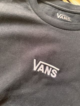 Camiseta Vans Negra Talla L