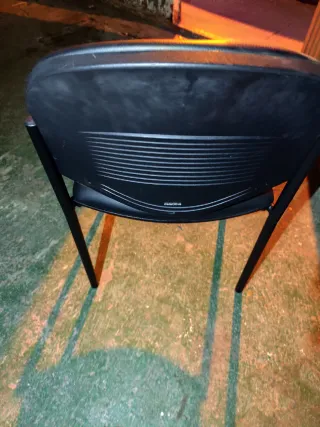 Sillas de oficina/casa negras