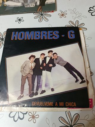 Vinilo EP Hombres G Devuélveme a mi chica