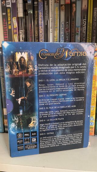 Crónicas de Narnia DVD Colección 5 Discos
