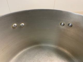 Olla de aluminio grande 15 L con tapa