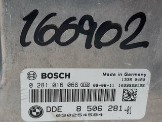 Dde8506281 centralita motor bmw serie 120d 1121914
