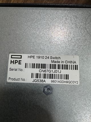 HP OfficeConnect 1910 Series Switch JG538A 24-port