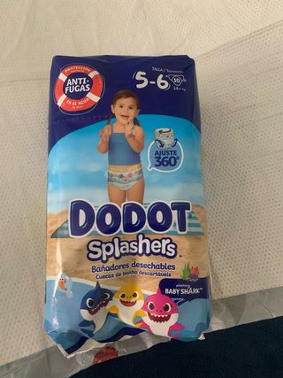 Dodot Splashers Talla 5-6 (10 uds)