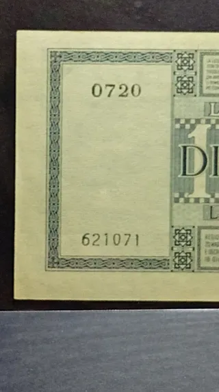 10 Lire Impero del 1944 XXII  Qualità  Sup+/Q.Fds.