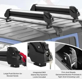 Porta sci e snowboard Maxkare Universal