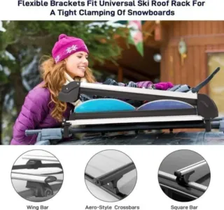 Porta sci e snowboard Maxkare Universal