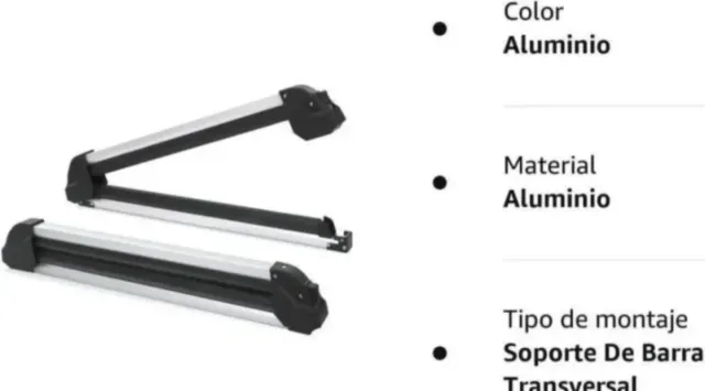 Portaesquís y Snowboard Maxkare Universal