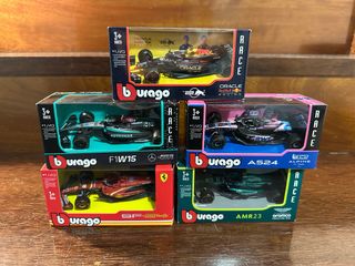Burago Carros Fórmula 1 1:43