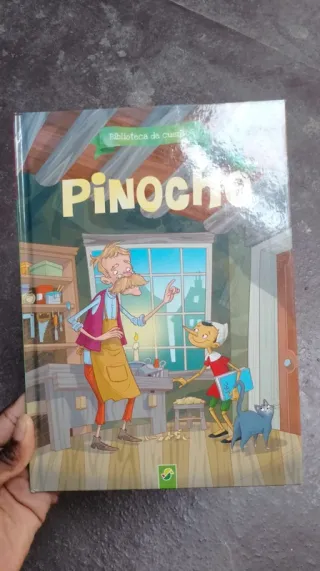 Libro de Pinocho para niños