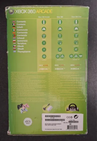 Caja Xbox 360 Arcade