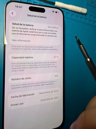 iPhone 15 Pro Max Gris