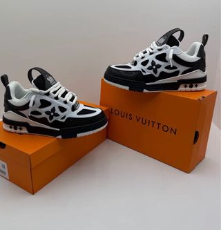 Zapatillas Louis Vuitton Negras y Blancas