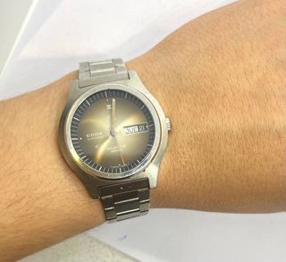 Edox Bluebird 28800 Automático Vintage 70s - 38mm