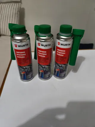 3x Limpiador Inyectores Gasolina Würth