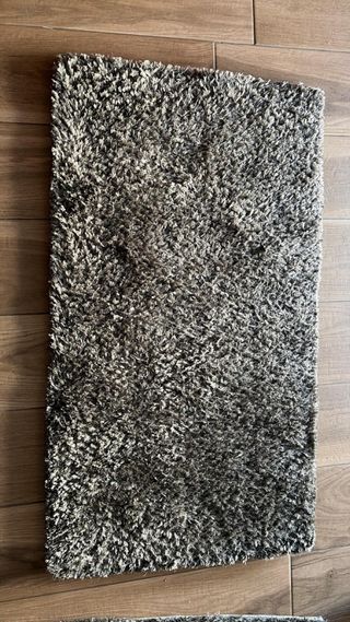 URGE Alfombras pie de cama gris marengo