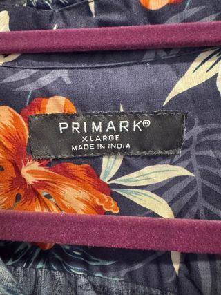 Camisa Hawaiana Primark Talla XL