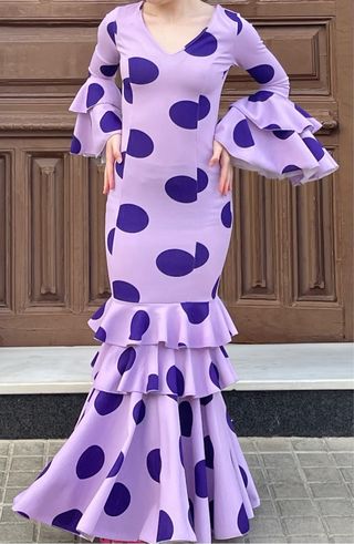 Traje de Flamenca Talla 34 hasta la 38