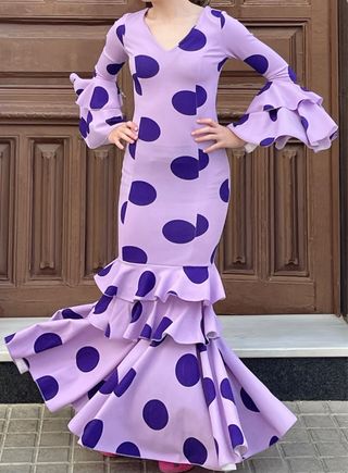 Traje de Flamenca Talla 34 hasta la 38