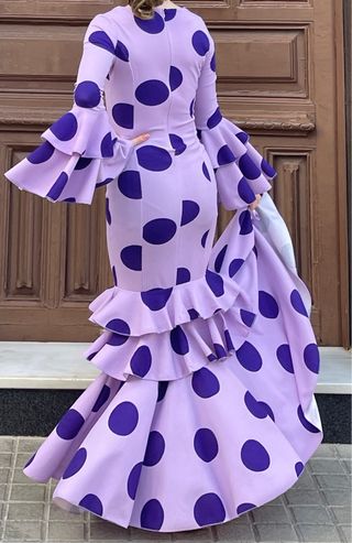 Traje de Flamenca Talla 34 hasta la 38