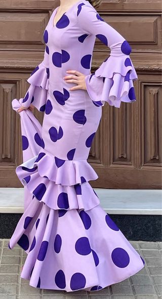 Traje de Flamenca Talla 34 hasta la 38