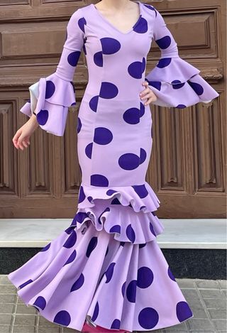Traje de Flamenca Talla 34 hasta la 38