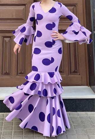Traje de Flamenca Talla 34 hasta la 38