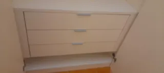 Armario 2 puertas cristal Ikea