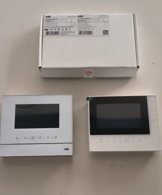Monitores Videoportero ABB M22481-W y M2231