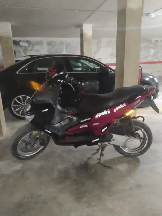 Gilera Runner SP 50 Negra/Rosa