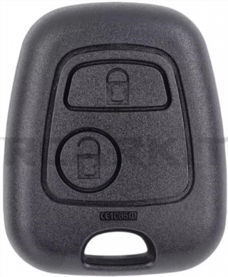 Carcasa llave 2 botones Peugeot Citroen 307