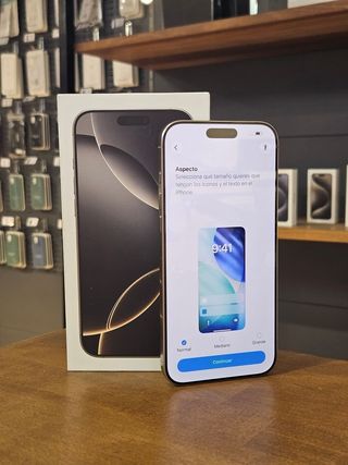 IPHONE 16 PRO MAX 256GB TITANIO BATERIA 98%