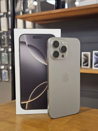 IPHONE 16 PRO MAX 256GB TITANIO BATERIA 98%
