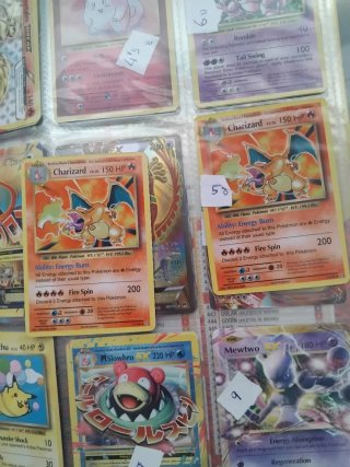 Cartas Pokémon en perfecto estado