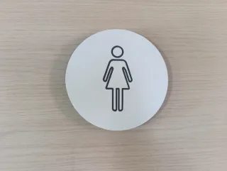 Letreros Baño Hombre y Mujer