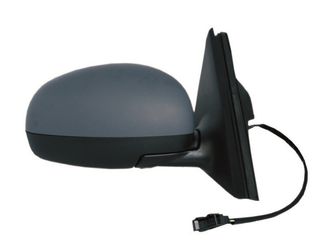Retrovisor Derecho Electrico, Imprimado Convexo, Termico para Skoda ROOMSTER 2006
