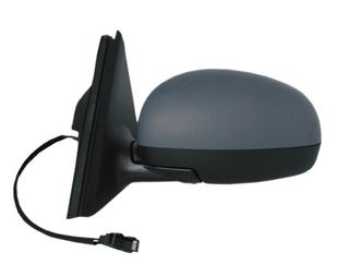 Retrovisor Izquierdo Electrico, Imprimado Asferico, Termico para Skoda ROOMSTER 2006