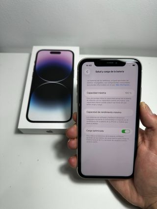 iPhone 11 Blanco 100% Batería