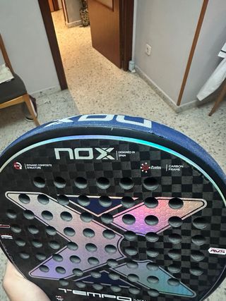 PALA DE PADEL NOX TEMPO WPT LUXURY Series 2023 12K