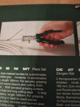 Set de 5 alicates Parkside