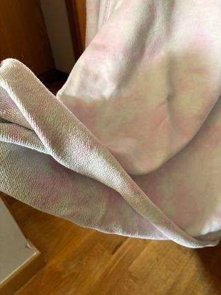 Sudadera Levi's rosa tie-dye talla L